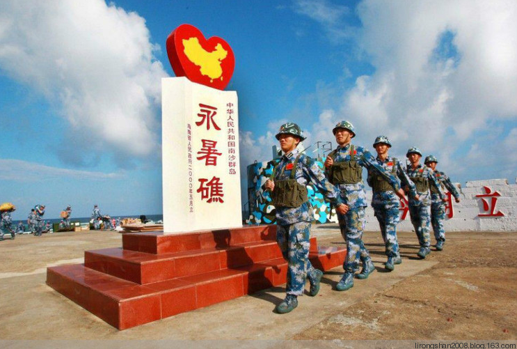 2015中国南海填海造岛面积位置图,中国南海造岛的意义和最新进展