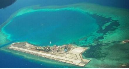 2015中国南海填海造岛面积位置图,中国南海造岛的意义和最新进展