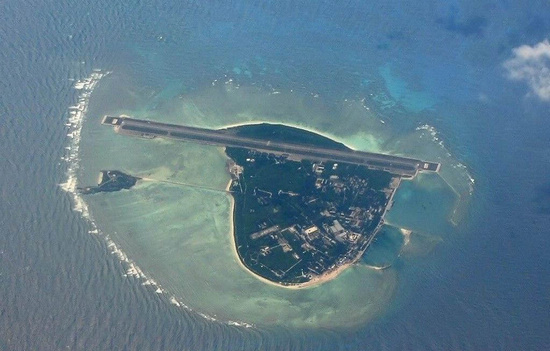 2015中国南海填海造岛面积位置图,中国南海造岛的意义和最新进展