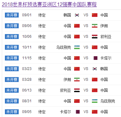 2015亚洲杯国足出征卡塔尔23人名单出炉恒大7人,世预赛国足进12强